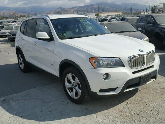 5UXWX5C58BL712167 - 2011 BMW X3 XDRIVE2 WHITE photo 1