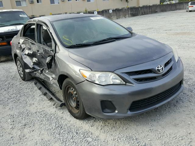 JTDBU4EE4BJ100477 - 2011 TOYOTA COROLLA BA GRAY photo 1