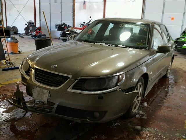 YS3ED49G163514943 - 2006 SAAB 9-5 BASE GREEN photo 2