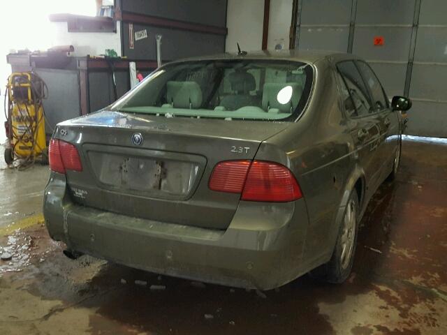 YS3ED49G163514943 - 2006 SAAB 9-5 BASE GREEN photo 4