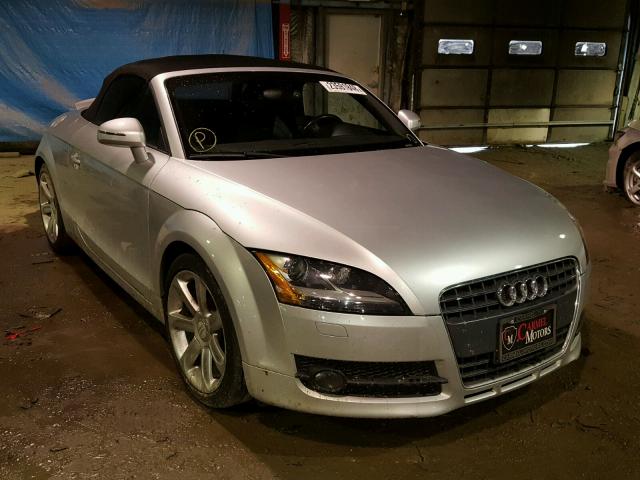 TRUMF38JX81001683 - 2008 AUDI TT 2.0T SILVER photo 1