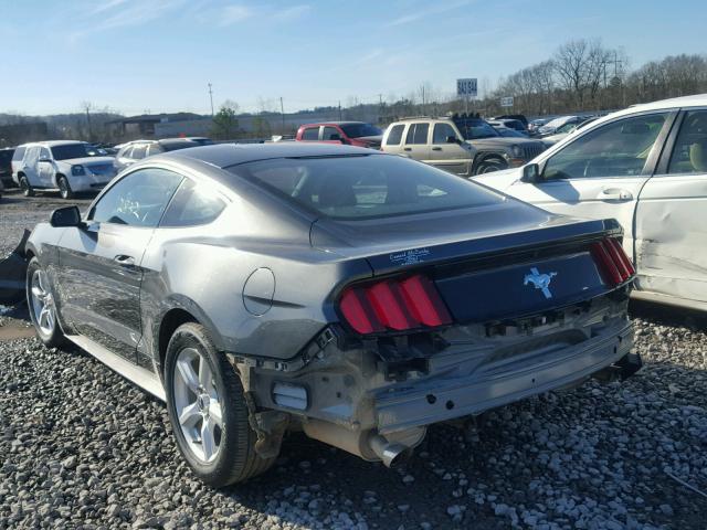 1FA6P8AM7H5255562 - 2017 FORD MUSTANG CHARCOAL photo 3