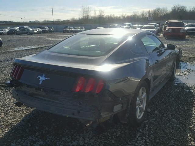 1FA6P8AM7H5255562 - 2017 FORD MUSTANG CHARCOAL photo 4