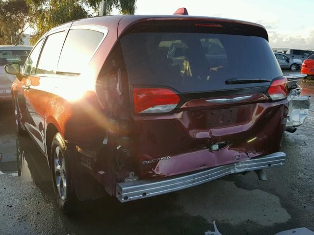 2C4RC1CG7HR571970 - 2017 CHRYSLER PACIFICA L 红色 照片 3