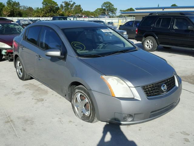 3N1AB61E08L682651 - 2008 NISSAN SENTRA 2.0 GRAY photo 1