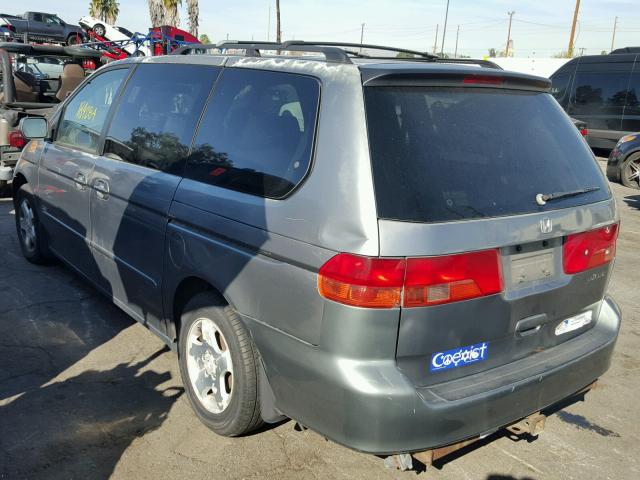 2HKRL1864YH560969 - 2000 HONDA ODYSSEY EX GRAY photo 3