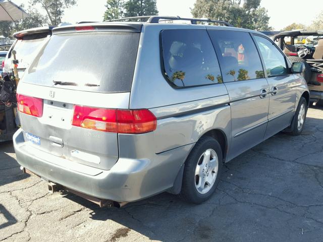 2HKRL1864YH560969 - 2000 HONDA ODYSSEY EX GRAY photo 4