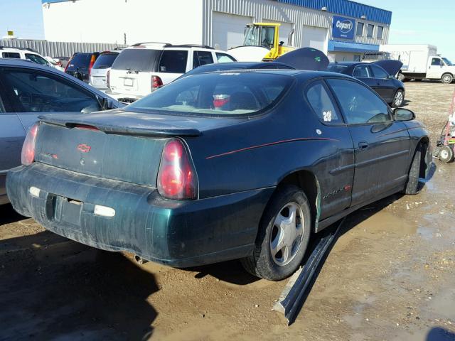 2G1WX12K7Y9172501 - 2000 CHEVROLET MONTE CARL GREEN photo 4