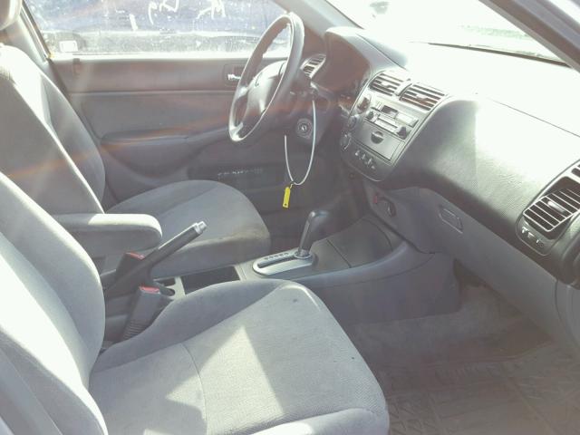 1HGES26872L078464 - 2002 HONDA CIVIC EX Gümüş foto 5