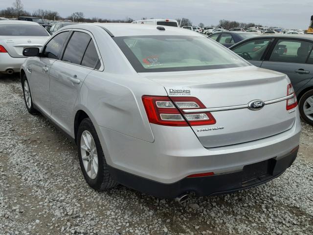 1FAHP2D81EG143554 - 2014 FORD TAURUS SE SILVER photo 3