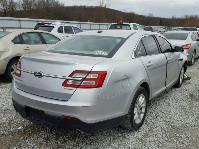 1FAHP2D81EG143554 - 2014 FORD TAURUS SE SILVER photo 4