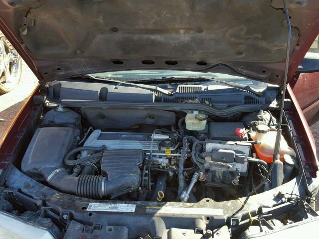 1G8AJ52F83Z186347 - 2003 SATURN ION LEVEL MAROON photo 7