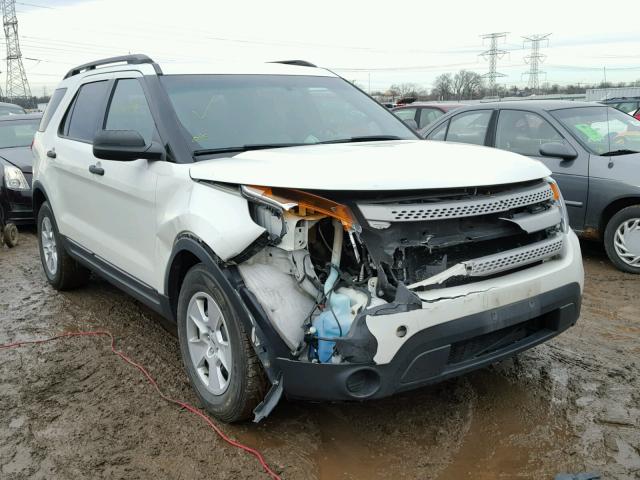 1FMHK7B81CGA67173 - 2012 FORD EXPLORER WHITE photo 1