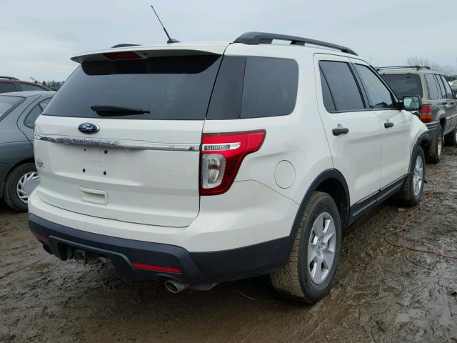 1FMHK7B81CGA67173 - 2012 FORD EXPLORER WHITE photo 4