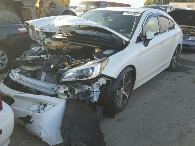 4S3BNEN65H3025457 - 2017 SUBARU LEGACY 3.6 WHITE photo 2