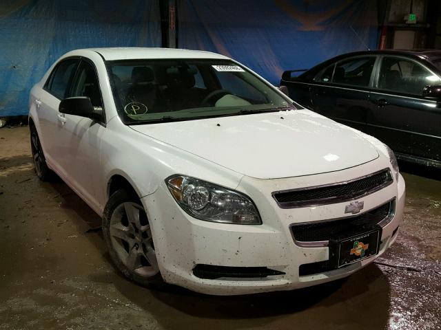 1G1ZA5EU6BF352764 - 2011 CHEVROLET MALIBU LS WHITE photo 1