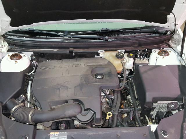 1G1ZA5EU6BF352764 - 2011 CHEVROLET MALIBU LS WHITE photo 7