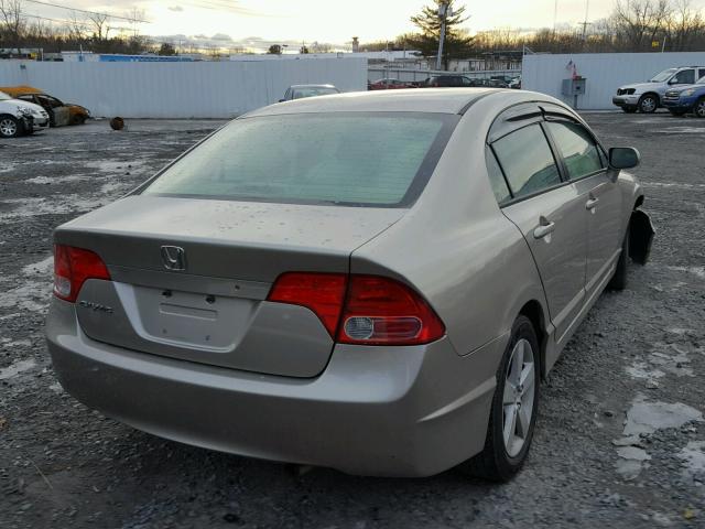 2HGFA15836H521165 - 2006 HONDA CIVIC EX TAN photo 4