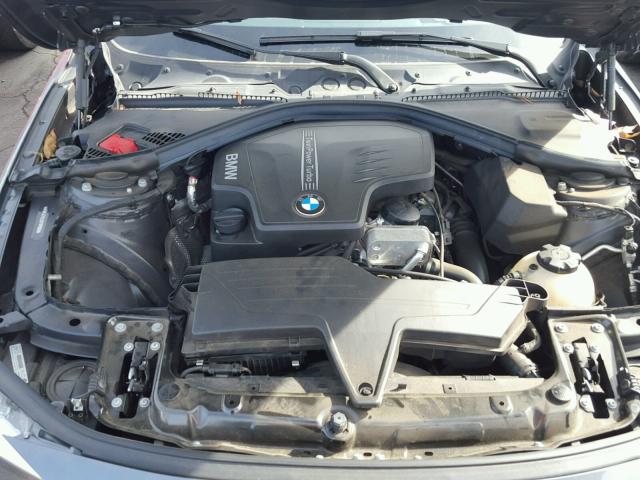 WBA3C1C53EK107960 - 2014 BMW 328 I SULE CHARCOAL photo 7