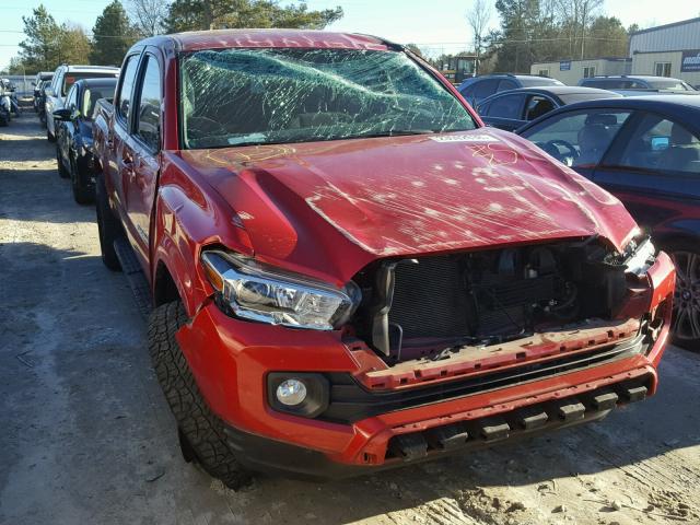 5TFCZ5AN4GX033238 - 2016 TOYOTA TACOMA DOU RED photo 1