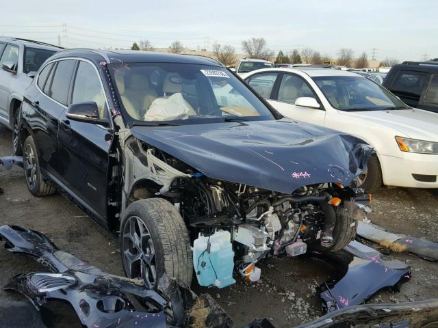 WBXHT3C38J5F90542 - 2018 BMW X1 XDRIVE2 BLACK photo 1