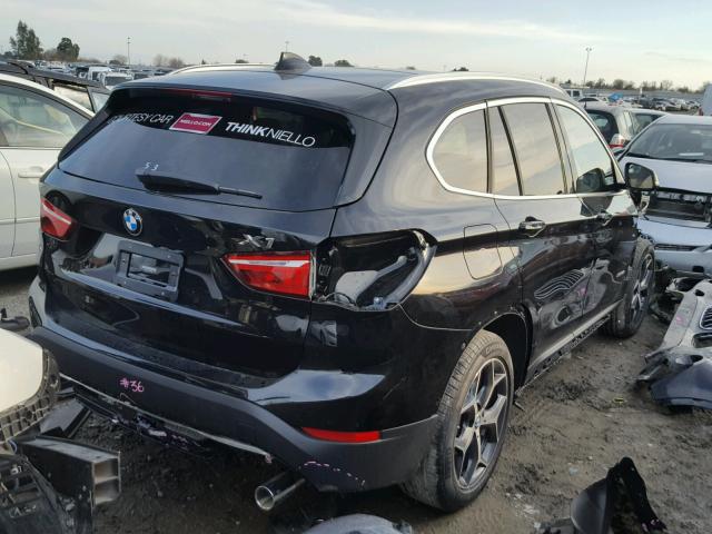 WBXHT3C38J5F90542 - 2018 BMW X1 XDRIVE2 BLACK photo 4