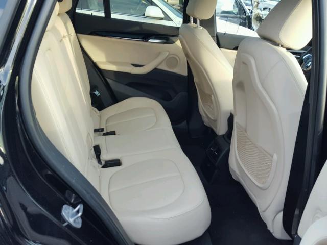 WBXHT3C38J5F90542 - 2018 BMW X1 XDRIVE2 BLACK photo 6