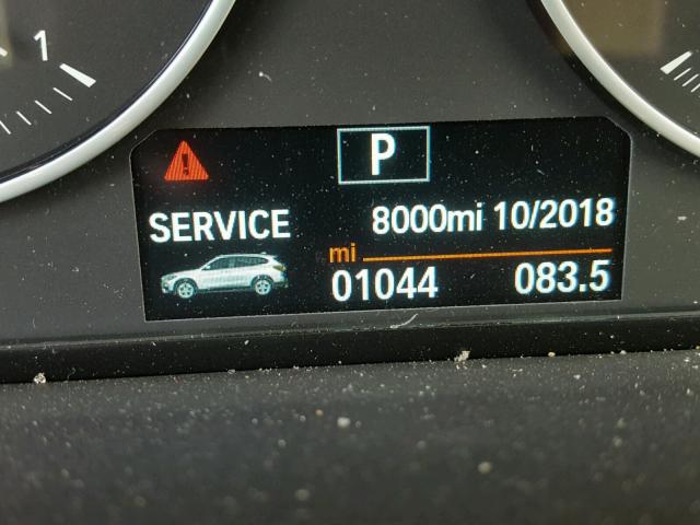 WBXHT3C38J5F90542 - 2018 BMW X1 XDRIVE2 BLACK photo 8