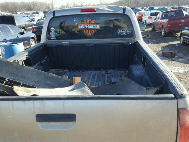 5TENX22N66Z149169 - 2006 TOYOTA TACOMA SILVER photo 6