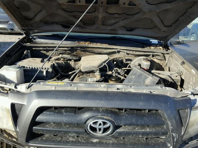 5TENX22N66Z149169 - 2006 TOYOTA TACOMA SILVER photo 7