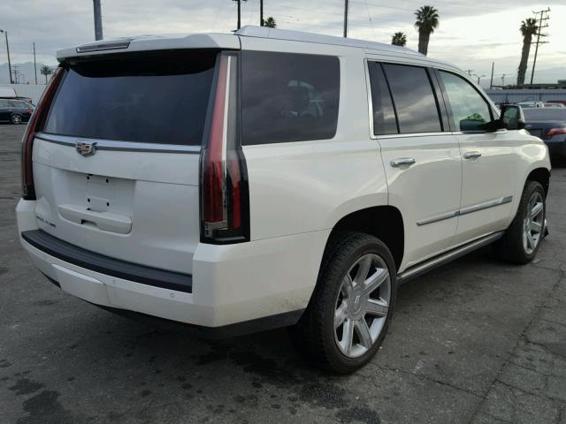 1GYS3NKJ6FR663087 - 2015 CADILLAC ESCALADE P WHITE photo 4