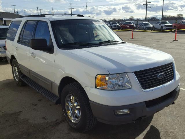 1FMFU16L73LB07051 - 2003 FORD EXPEDITION WHITE photo 1