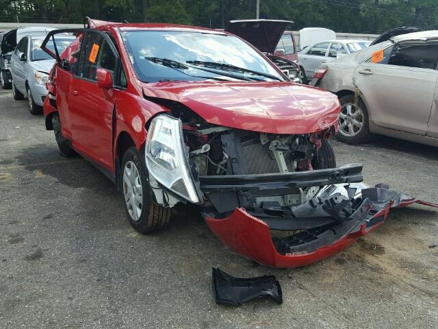 3N1BC1CP2CK296394 - 2012 NISSAN VERSA S RED photo 1