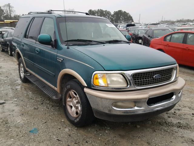 1FMRU17L5WLB74554 - 1998 FORD EXPEDITION GREEN photo 1