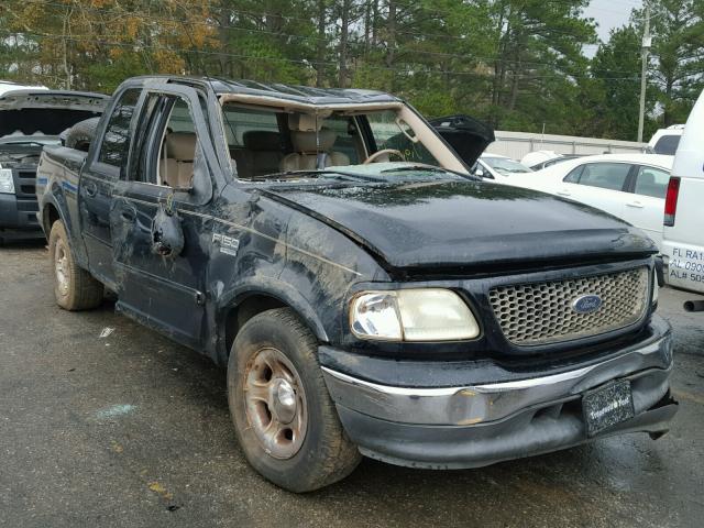 1FTRW07682KC43529 - 2002 FORD F150 SUPER BLUE photo 1