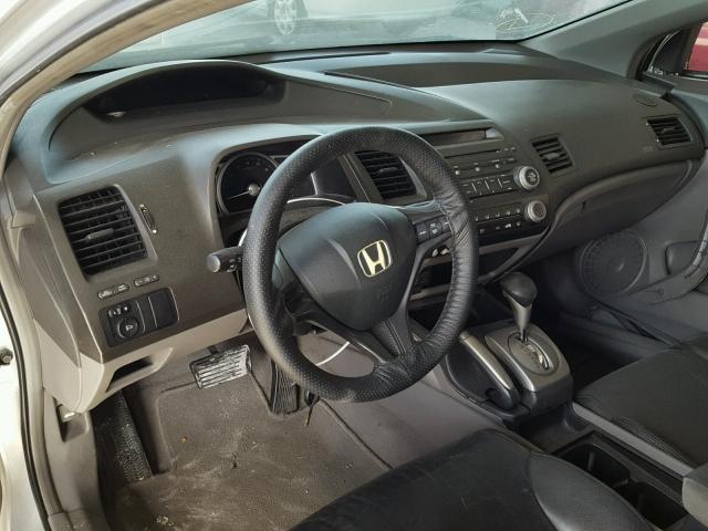 2HGFG12646H505610 - 2006 HONDA CIVIC LX GRAY photo 9