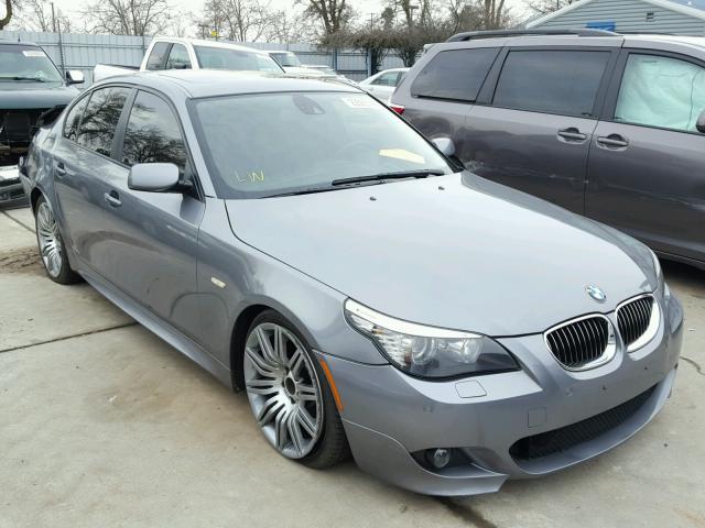 WBANW53588CT49939 - 2008 BMW 550 I GRAY photo 1