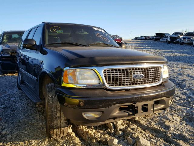 1FMEU15L02LA56987 - 2002 FORD EXPEDITION BLACK photo 1