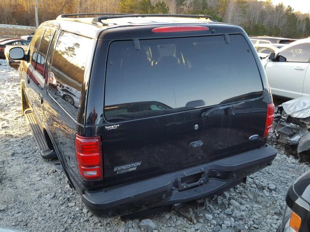 1FMEU15L02LA56987 - 2002 FORD EXPEDITION BLACK photo 3