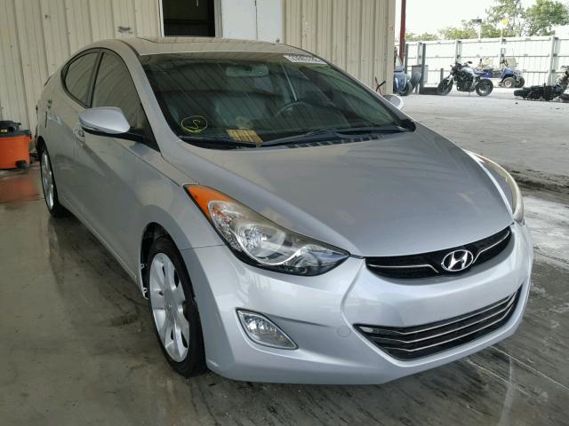 KMHDH4AE0BU157448 - 2011 HYUNDAI ELANTRA GL SILVER photo 1