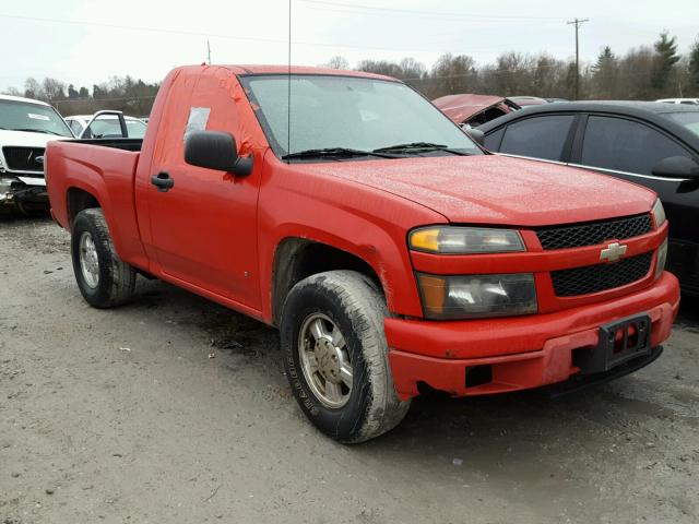 1GCCS149078134332 - 2007 CHEVROLET COLORADO RED photo 1