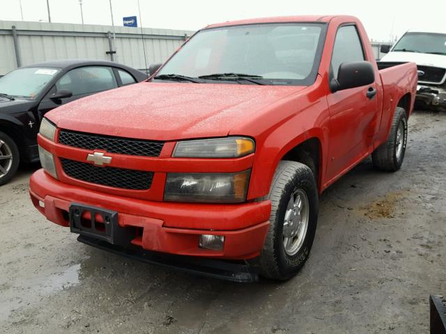 1GCCS149078134332 - 2007 CHEVROLET COLORADO RED photo 2