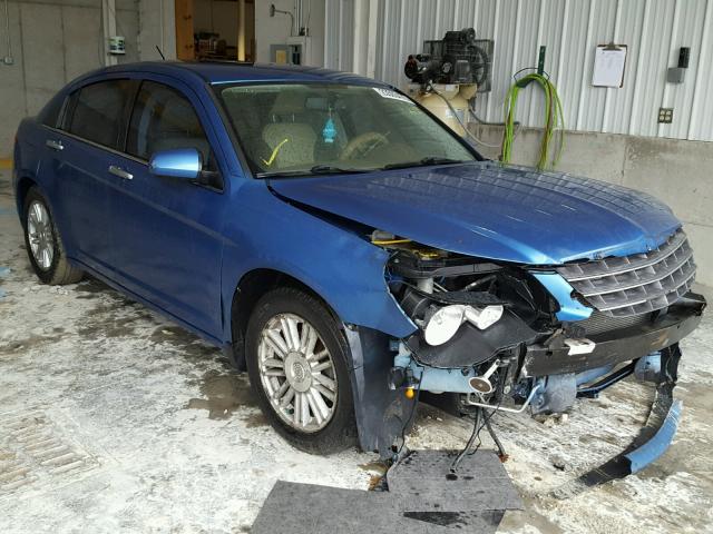 1C3LC66J08N188657 - 2008 CHRYSLER SEBRING LI BLUE photo 1