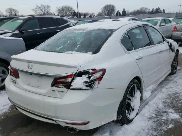 1HGCR2F59HA139035 - 2017 HONDA ACCORD SPO WHITE photo 4