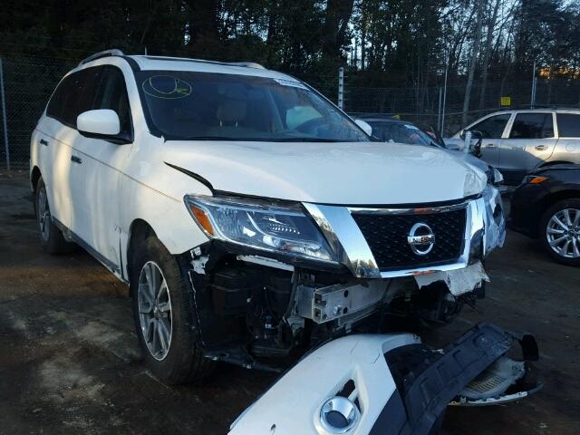 5N1AR2MM1FC709476 - 2015 NISSAN PATHFINDER WHITE photo 1