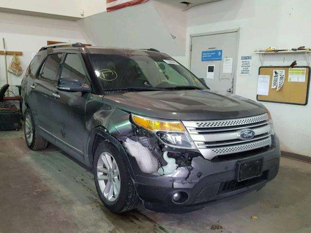 1FMHK7D81BGA57190 - 2011 FORD EXPLORER X GRAY photo 1