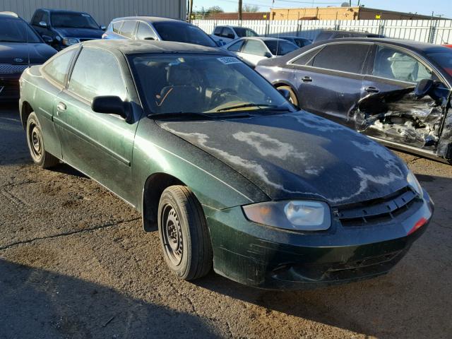 1G1JC12F247166450 - 2004 CHEVROLET CAVALIER GREEN photo 1