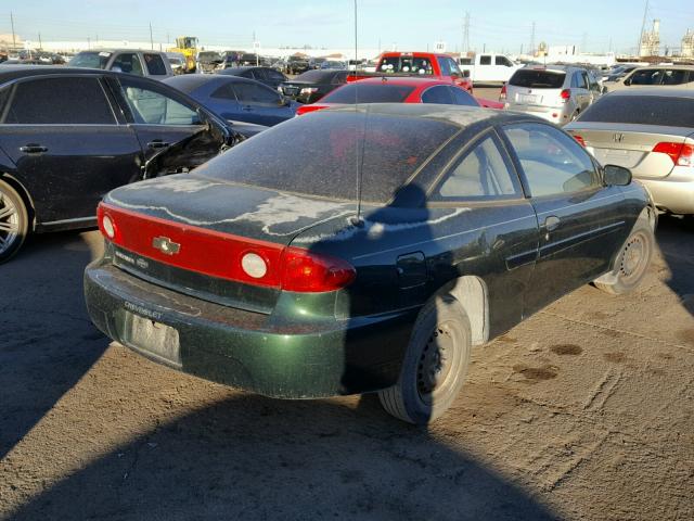 1G1JC12F247166450 - 2004 CHEVROLET CAVALIER GREEN photo 4