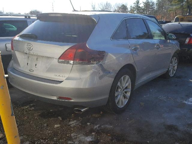 4T3BA3BB7FU076051 - 2015 TOYOTA VENZA LE SILVER photo 4