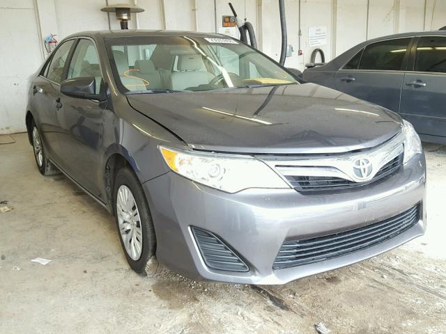 4T1BF1FK7DU643297 - 2013 TOYOTA CAMRY L GRAY photo 1